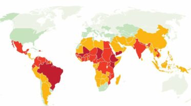 Weltkarte vernachlässigter Tropenkrankheiten